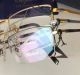 Copy Chopard Half Frame Clear Lens Titanium Glasses Option For 3 colors (3)_th.jpg